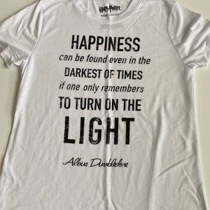 Size Small Harry Potter Albus Dumbledore Quote T-Shirt